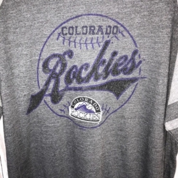 MLB Colorado Rockies Baseball Tee - Picture 2 of 6